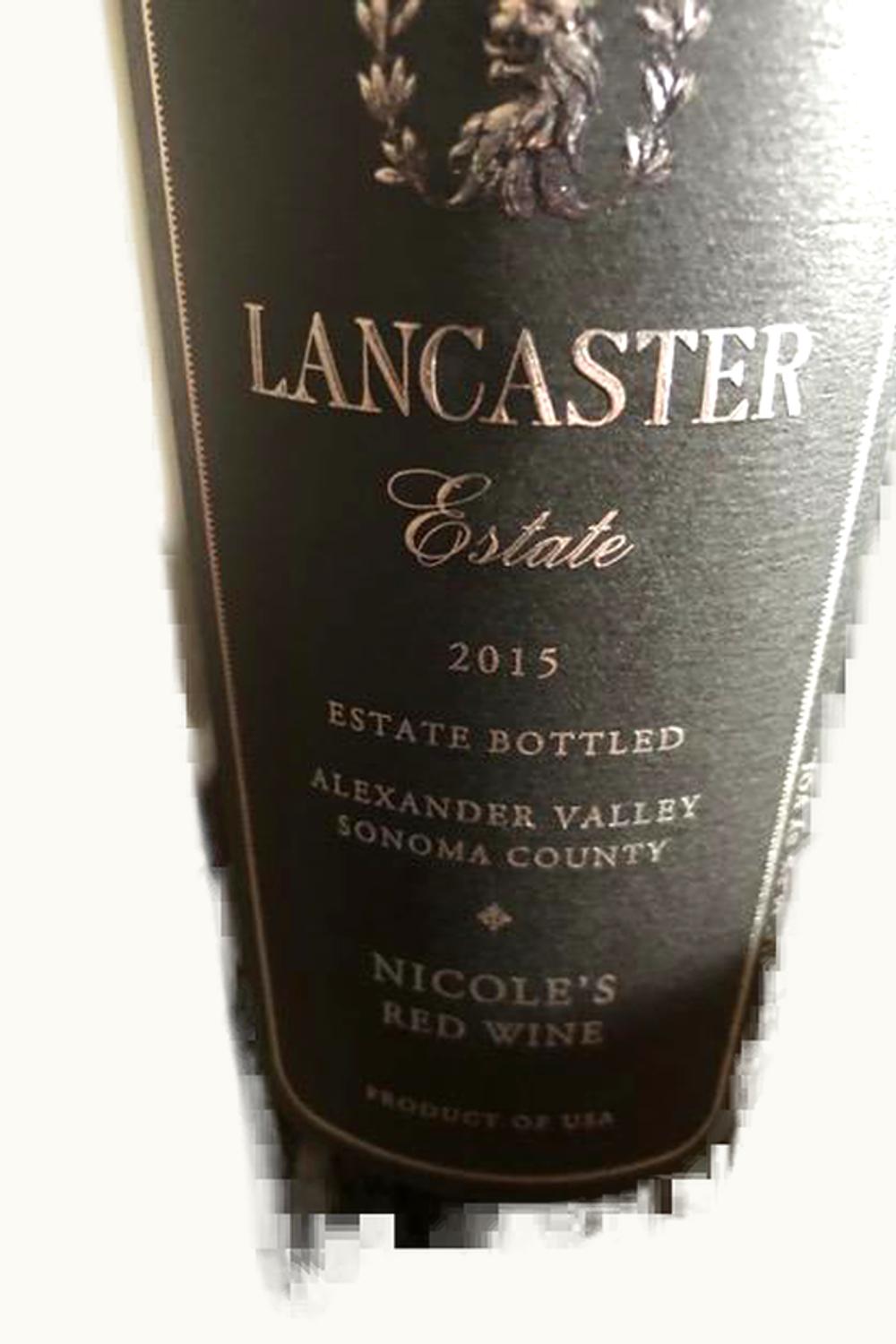 Lancaster Estate Cabernet Sauvignon, 2002