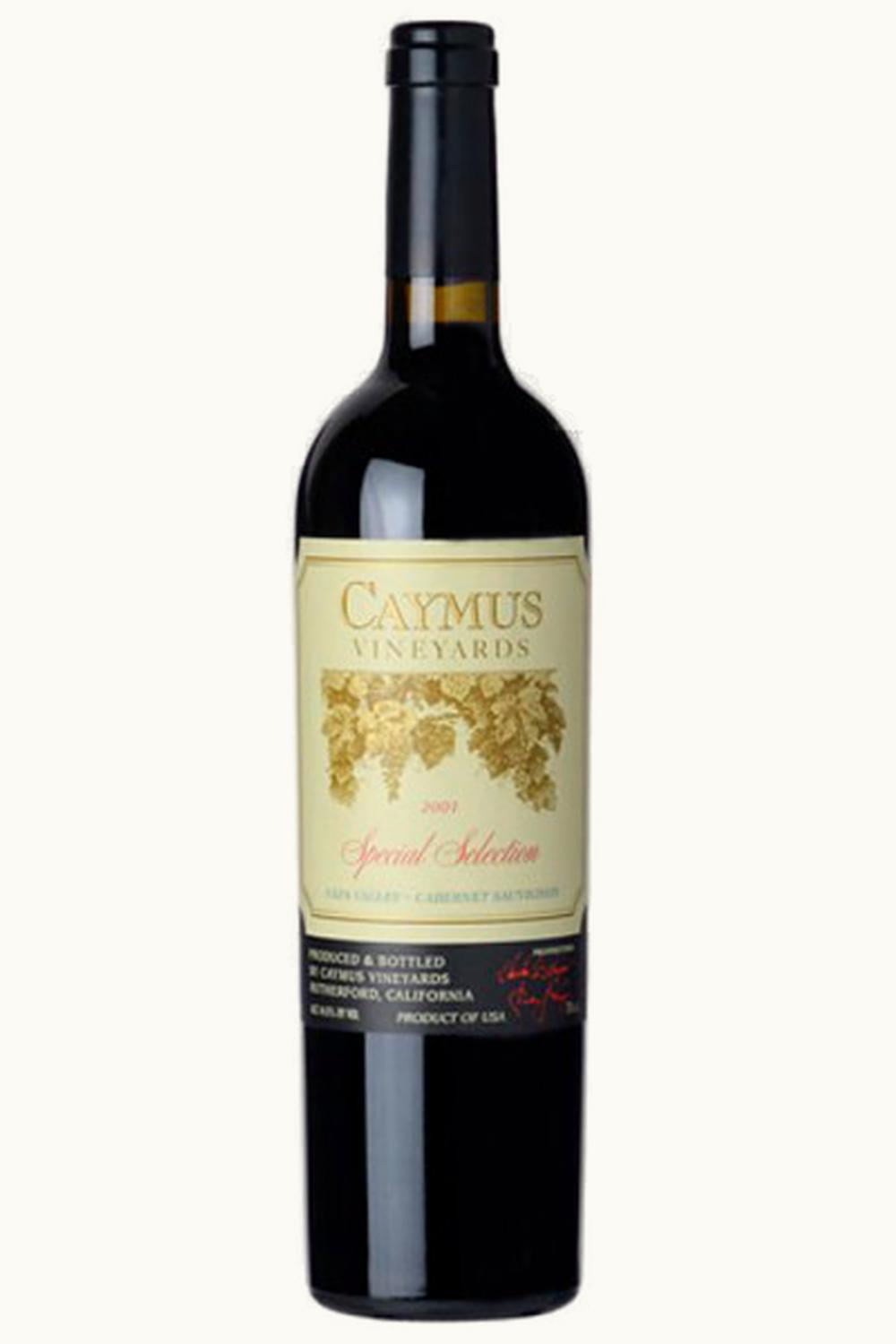 Caymus Vineyards Special Selection Cabernet Sauvignon, 2001
