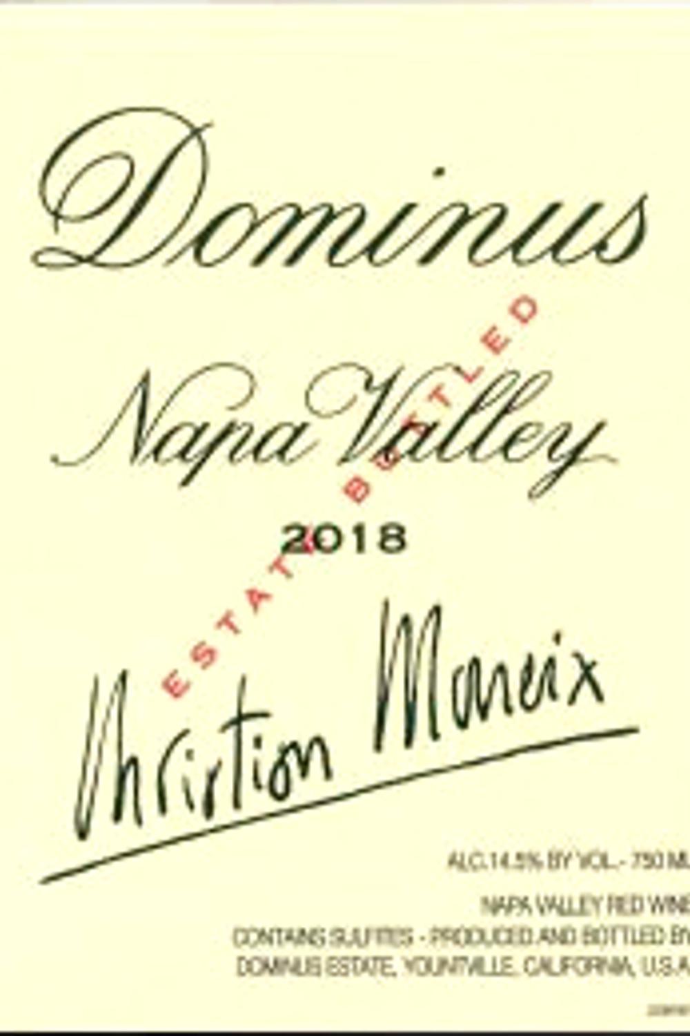 Dominus Estate Christian Moueix, 2001