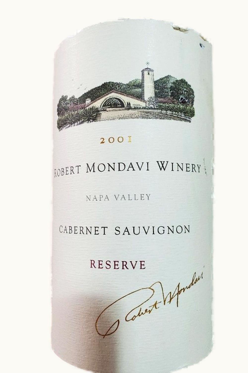 Robert Mondavi Reserve Cabernet Sauvignon, 2001