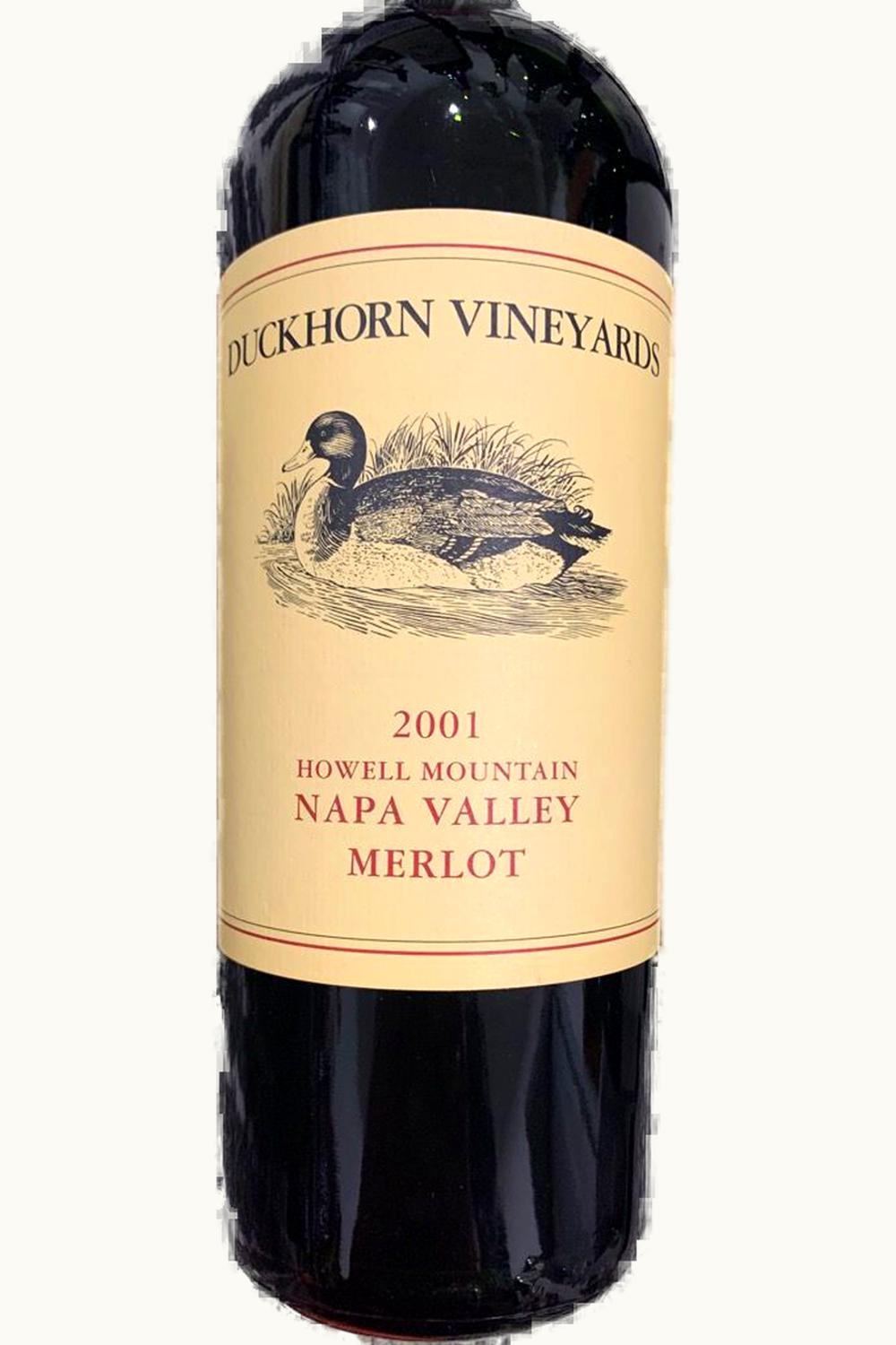 Duckhorn Vineyards Merlot, 2001