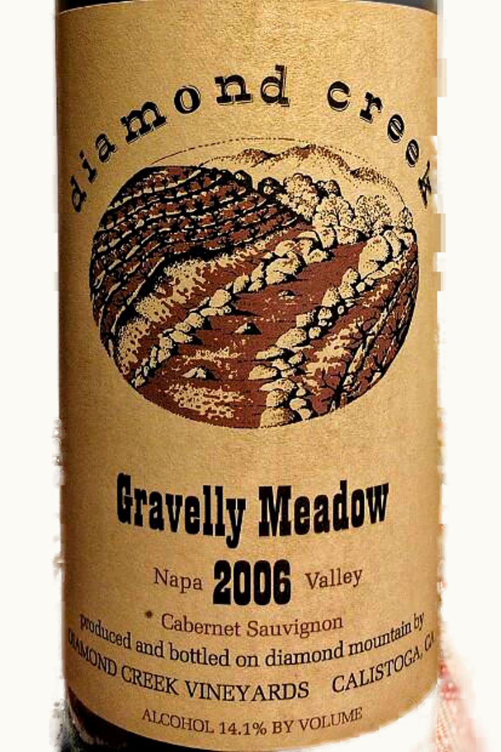 Diamond Creek Diamond Creek Gravelly Meadow Cabernet Sauvignon, 2001