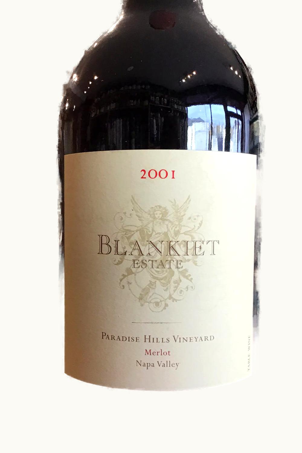 Blankiet Estate Paradis Hill Proprietary Red, 2001