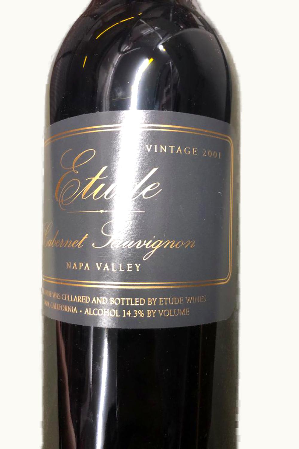 Etude Cabernet Sauvignon, 2001