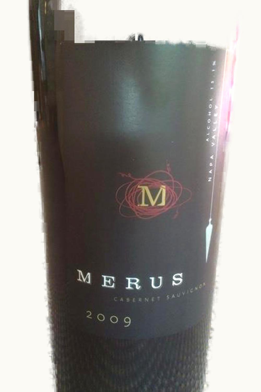 Merus Cabernet Sauvignon, 2001