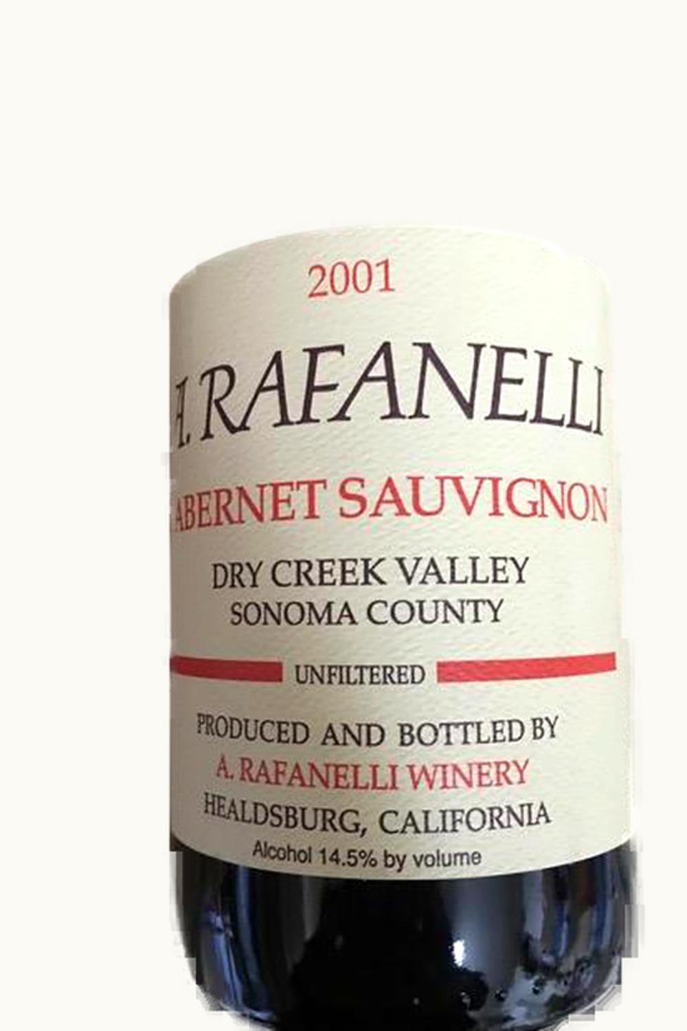 A. Rafanelli Cabernet Sauvignon (Dry Creek Valley), 2001