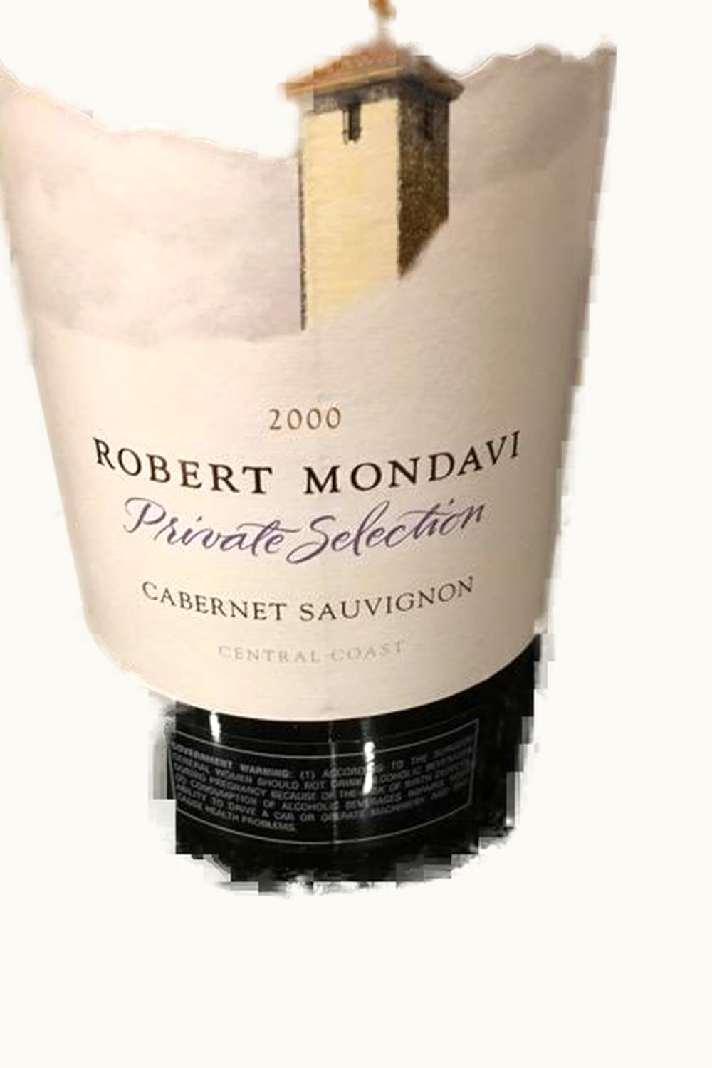 Robert Mondavi Robert Mondavi Private Selection Cabernet Sauvignon (California), 2000