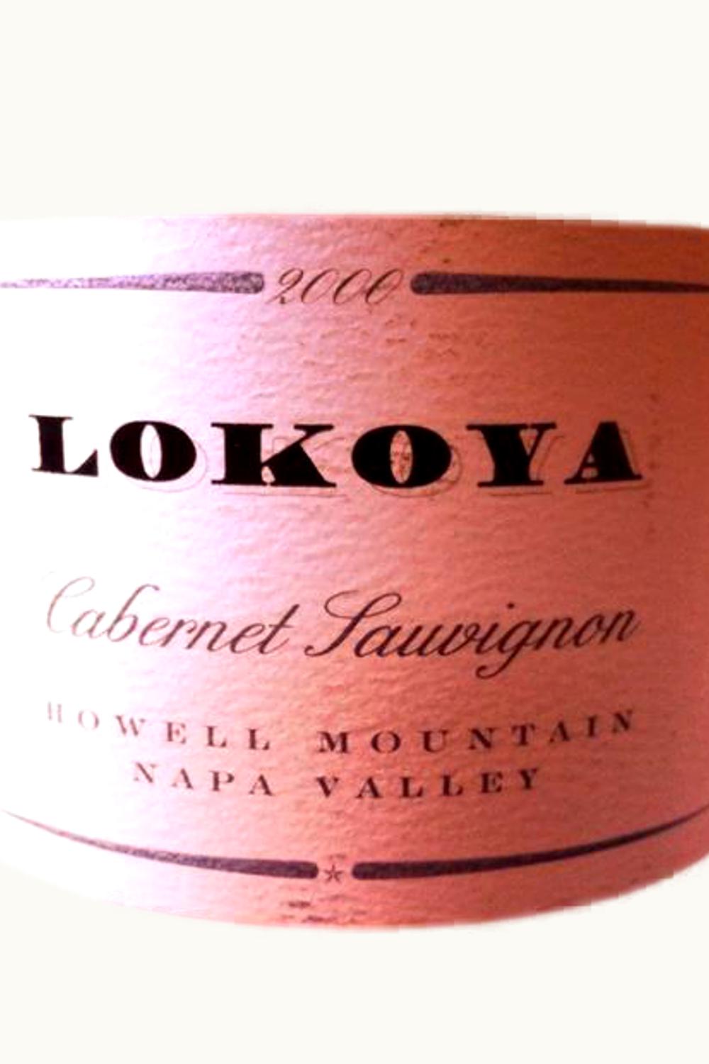 Lokoya Cabernet Sauvignon (Howell Mountain), 2000