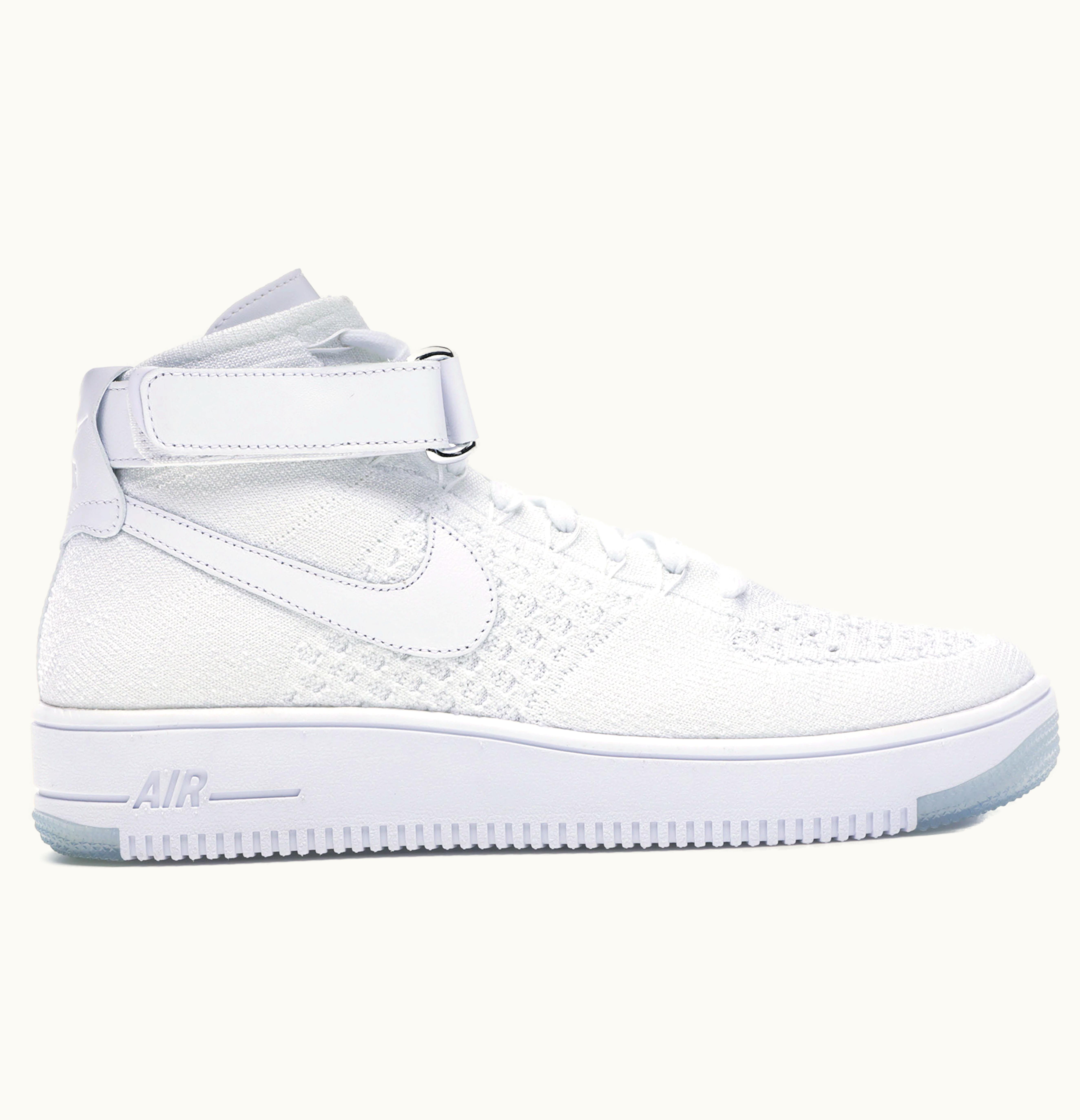 Nike Nike Air Force 1 Ultra Flyknit Mid Triple White