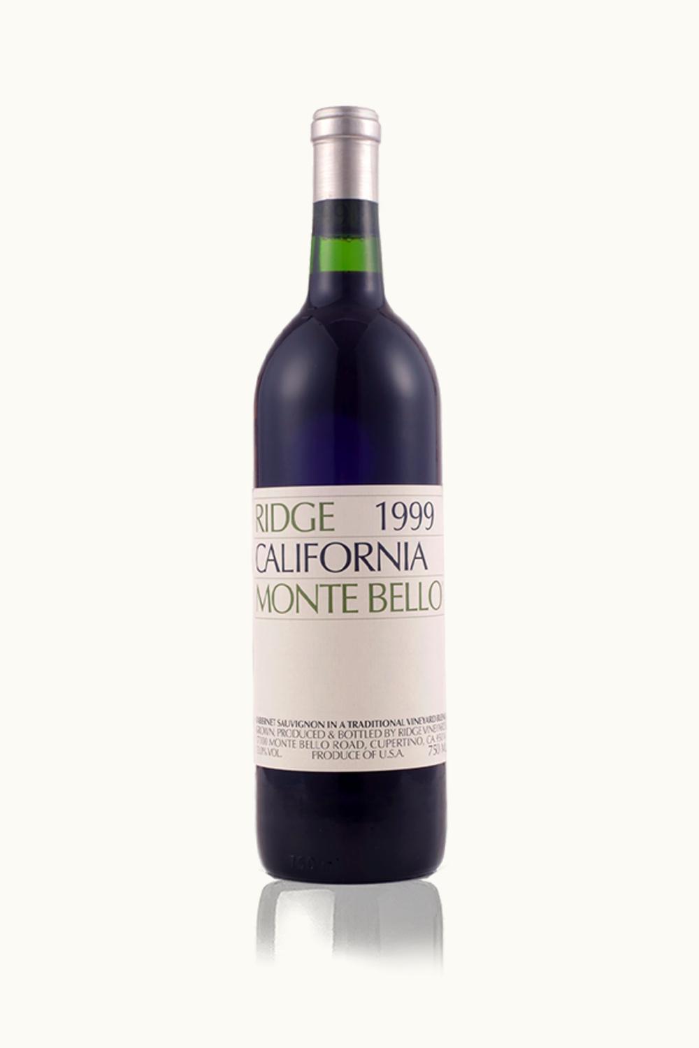 Ridge Vineyards Ridge Vineyards Monte Bello (Santa Cruz Mountains), 1999