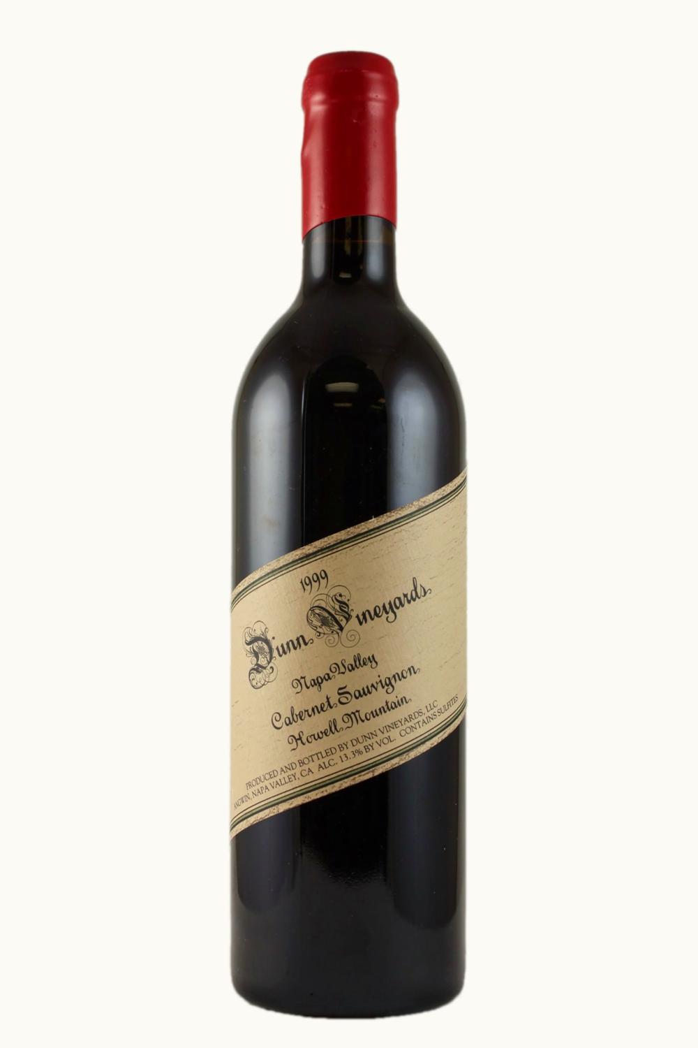 Dunn Dunn Cabernet Sauvignon (Howell Mountain, Napa Valley), 1999