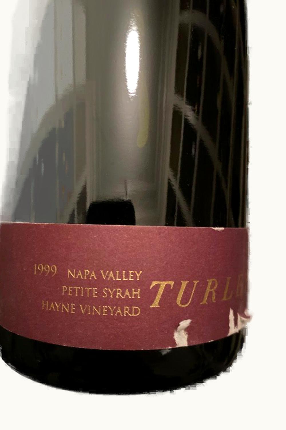 Turley Cellars Hayne Vineyard Petite Sirah (Napa Valley), 1999