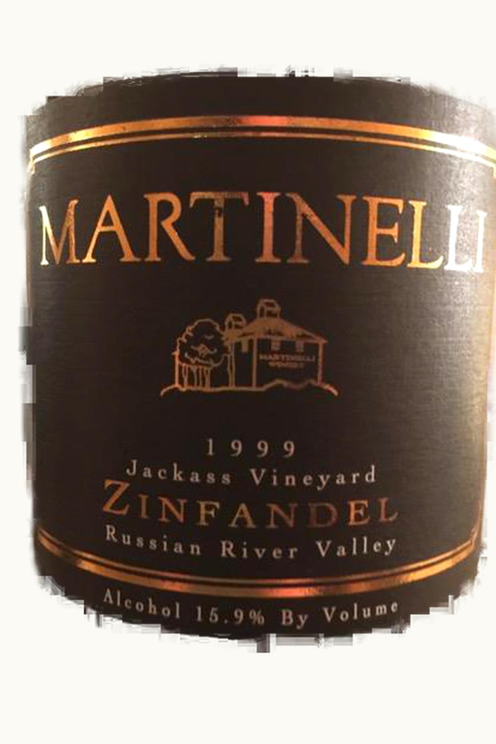 Martinelli Martinelli Jackass Zinfandel (Russian River Valley, Sonoma County), 1999
