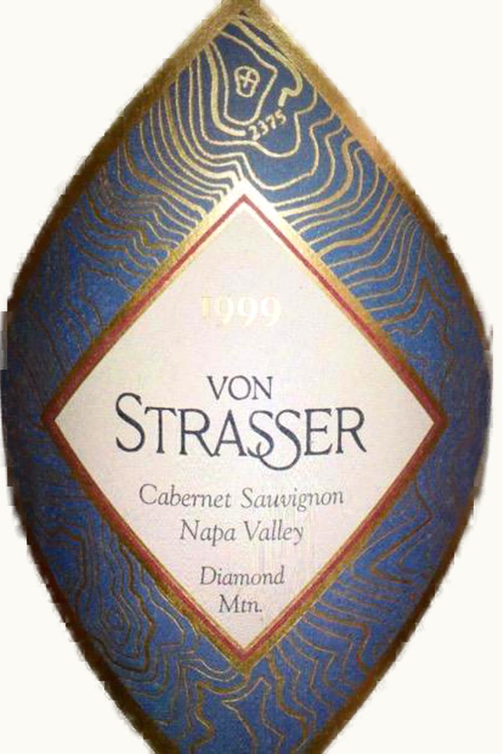 Strasser Strasser Cabernet Sauvignon (Diamond Mountain District, Napa Valley), 1999