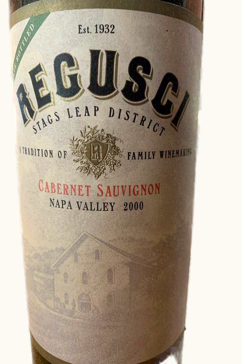 Regusci Regusci Cabernet Sauvignon (Stags Leap District, Napa Valley), 1999
