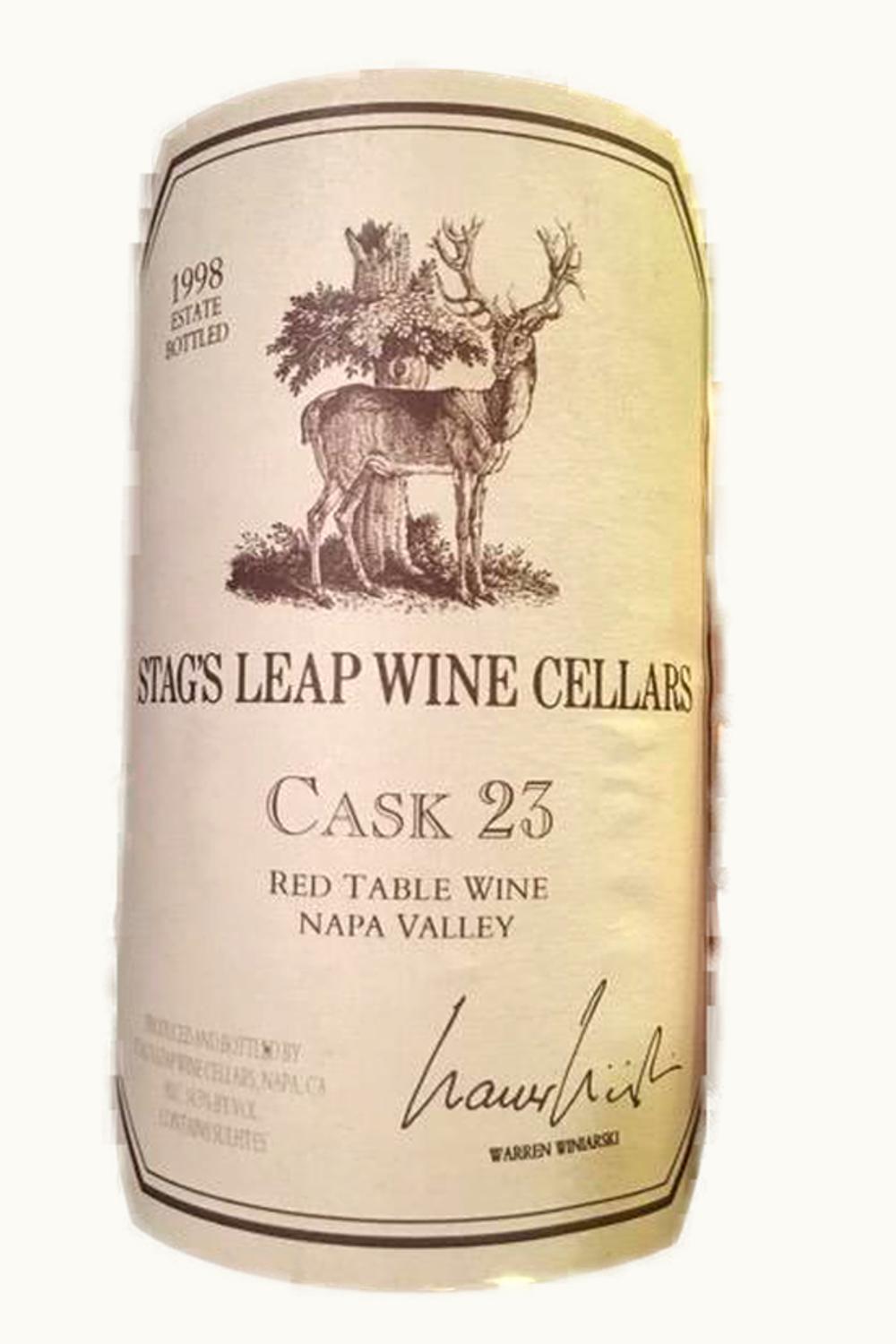 Stags' Leap Stags' Leap Estate Cask 23 Cabernet Sauvignon (Napa Valley), 1998