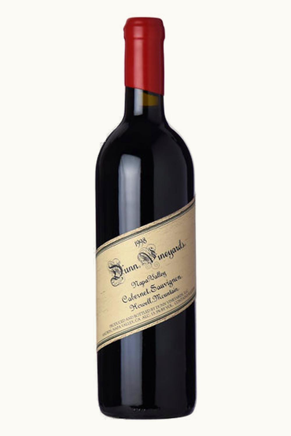 Dunn Dunn Cabernet Sauvignon (Howell Mountain, Napa Valley), 1998