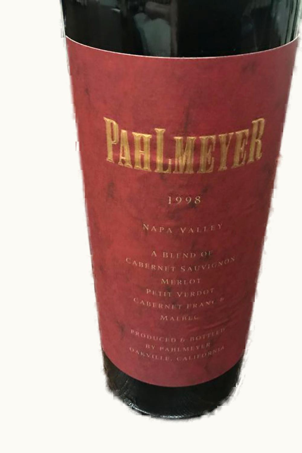 Pahlmeyer Proprietary Red (Napa Valley), 1998