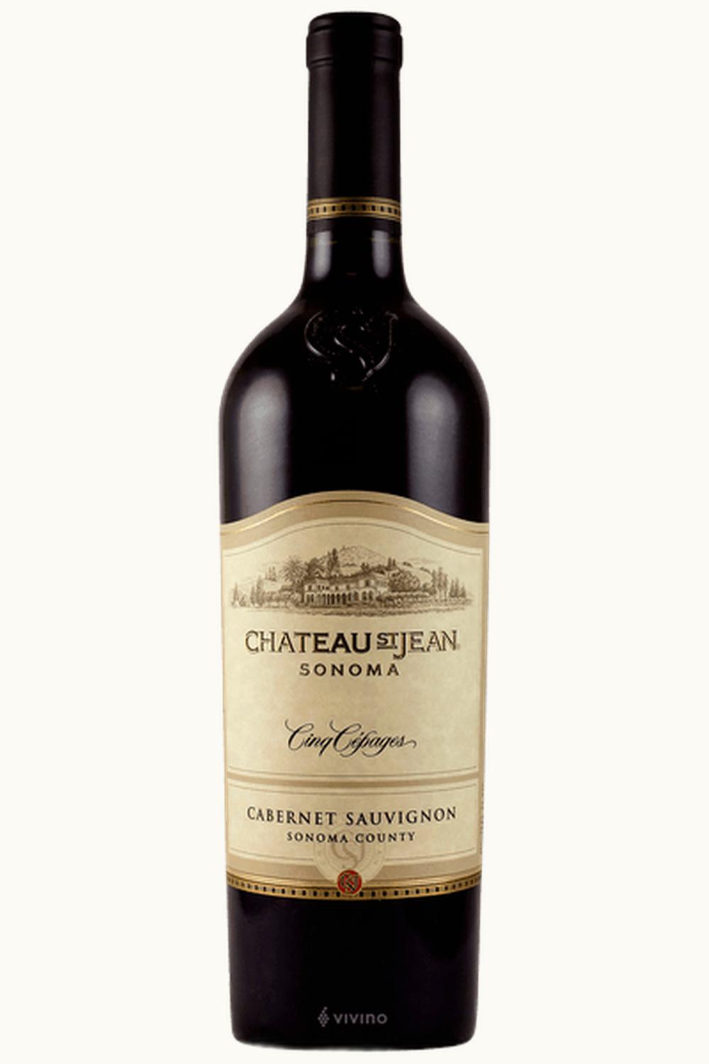 St. Jean St. Jean Cinq Cepages Cabernet Sauvignon (Sonoma County), 1998