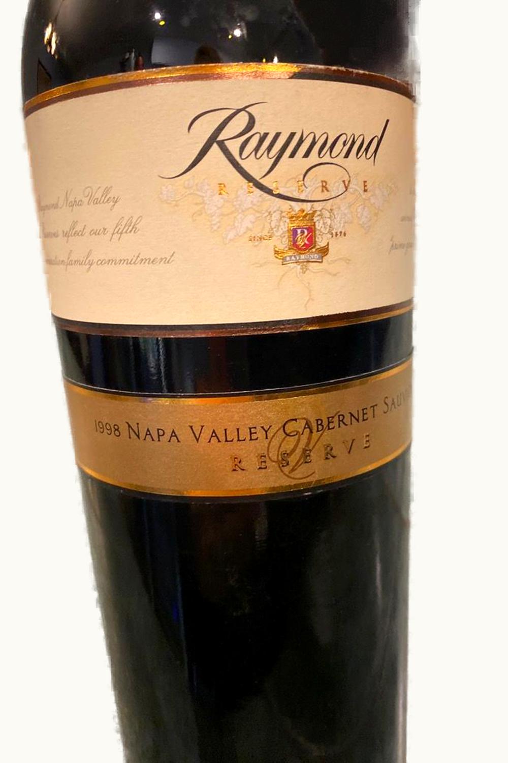 Raymond Cellars Raymond Cellars Reserve Select Cabernet Sauvignon (Napa Valley), 1998