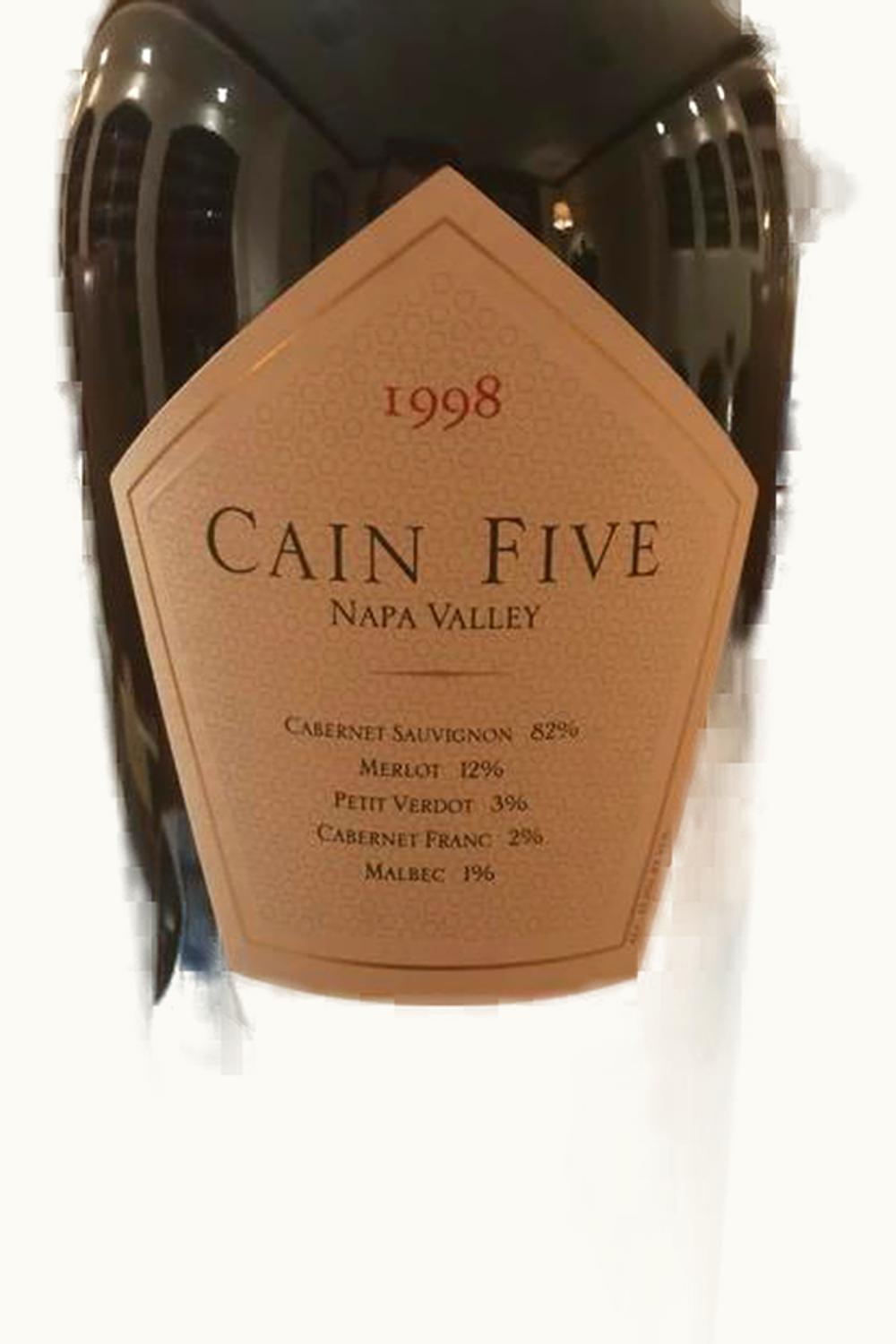 Cain Five (Spring Mountain District, Napa Valley), 1998
