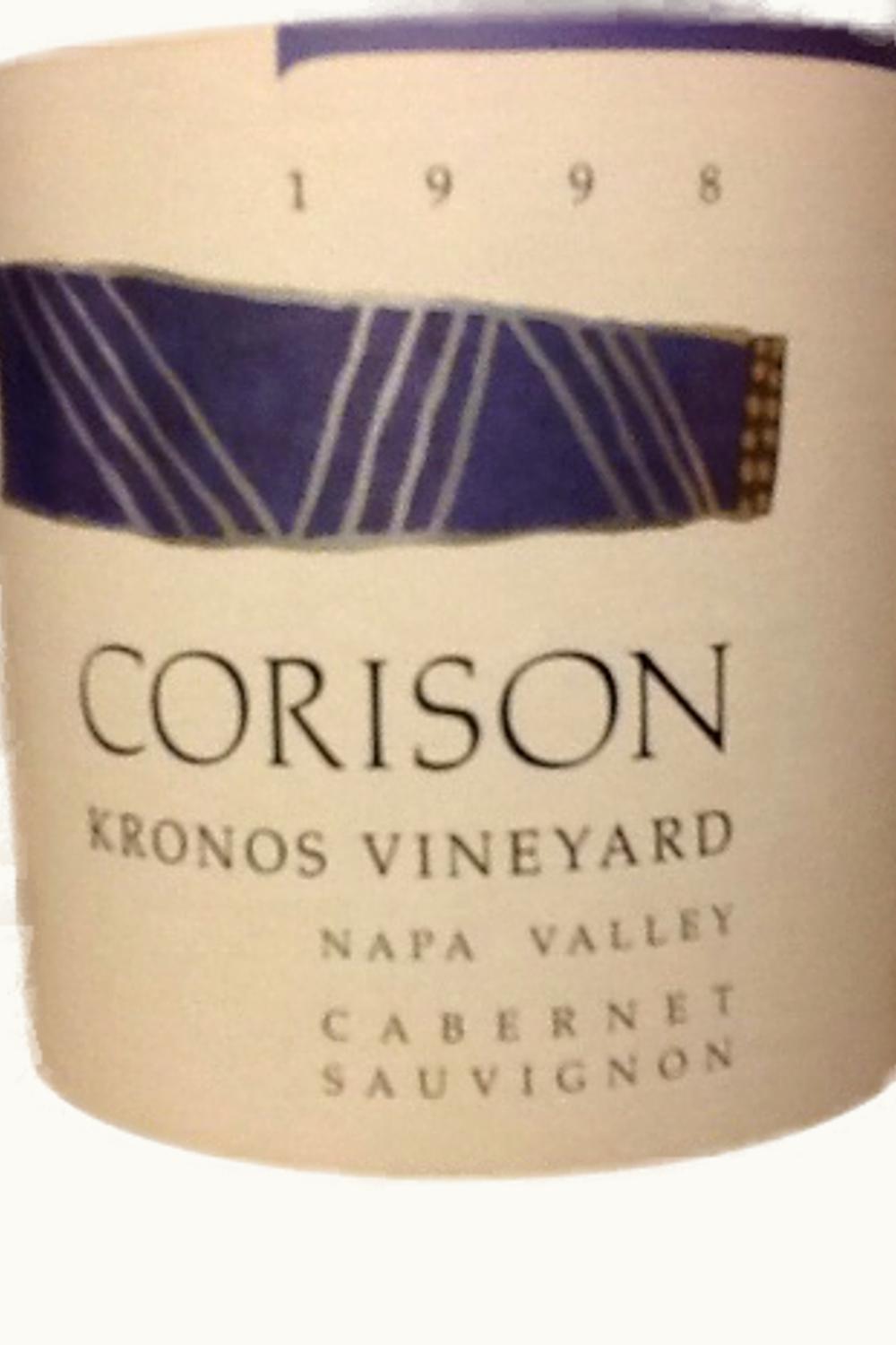 Corison Kronos Cabernet Sauvignon (Napa Valley), 1998