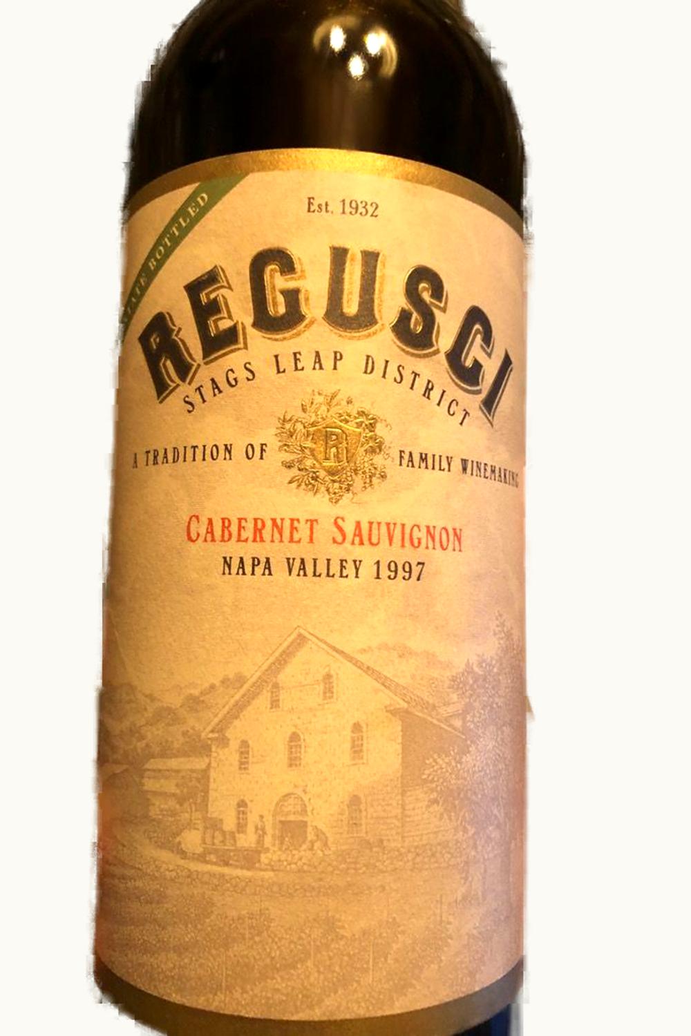 Regusci Regusci Cabernet Sauvignon (Stags Leap District, Napa Valley), 1998