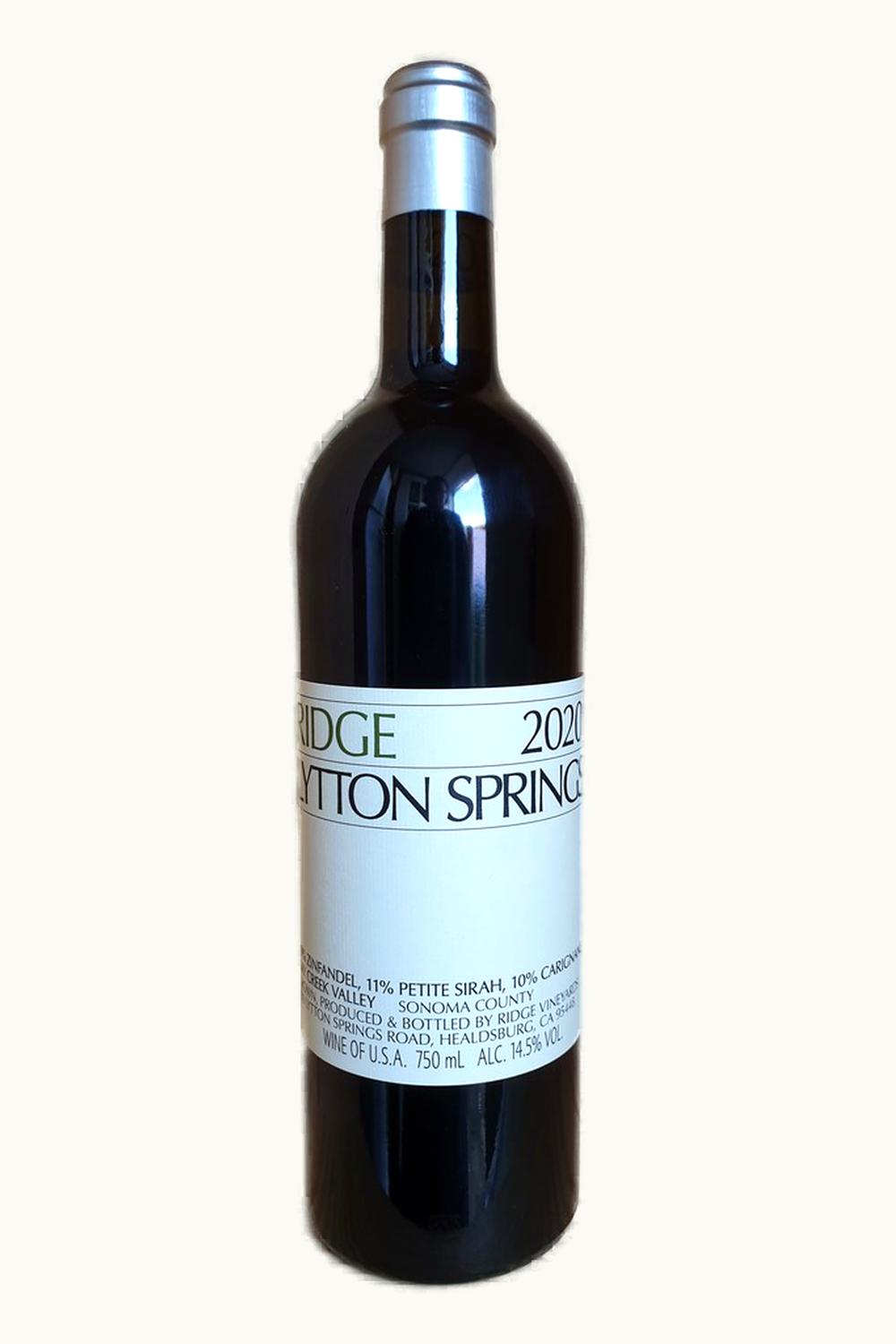 Ridge Vineyards Ridge Vineyards Lytton Springs, 1997
