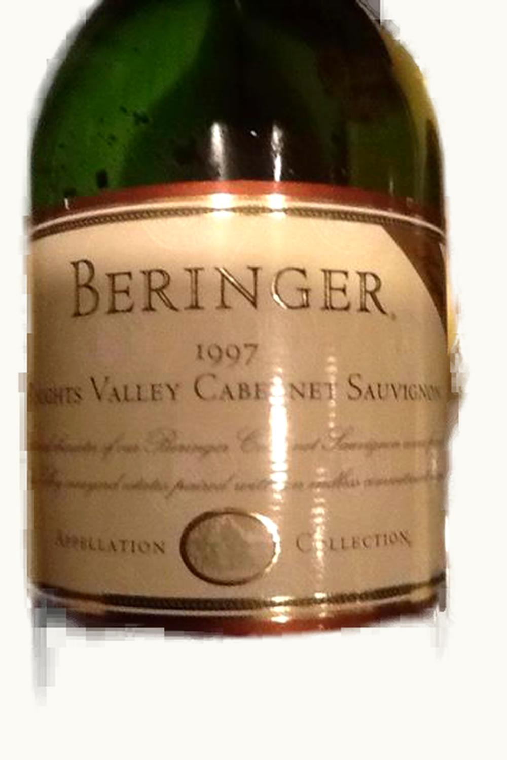 Beringer Beringer Cabernet Sauvignon, 1997 UZ0658228