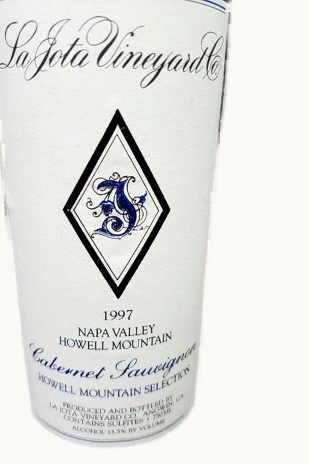 La Jota La Jota Cabernet Sauvignon, 1997