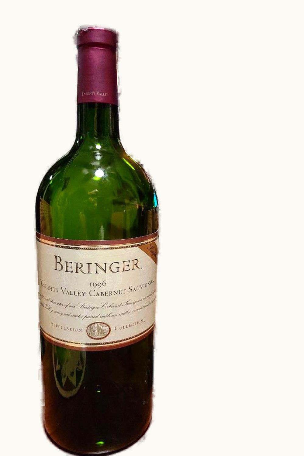 Beringer Beringer Cabernet Sauvignon, 1996 UZ0658379