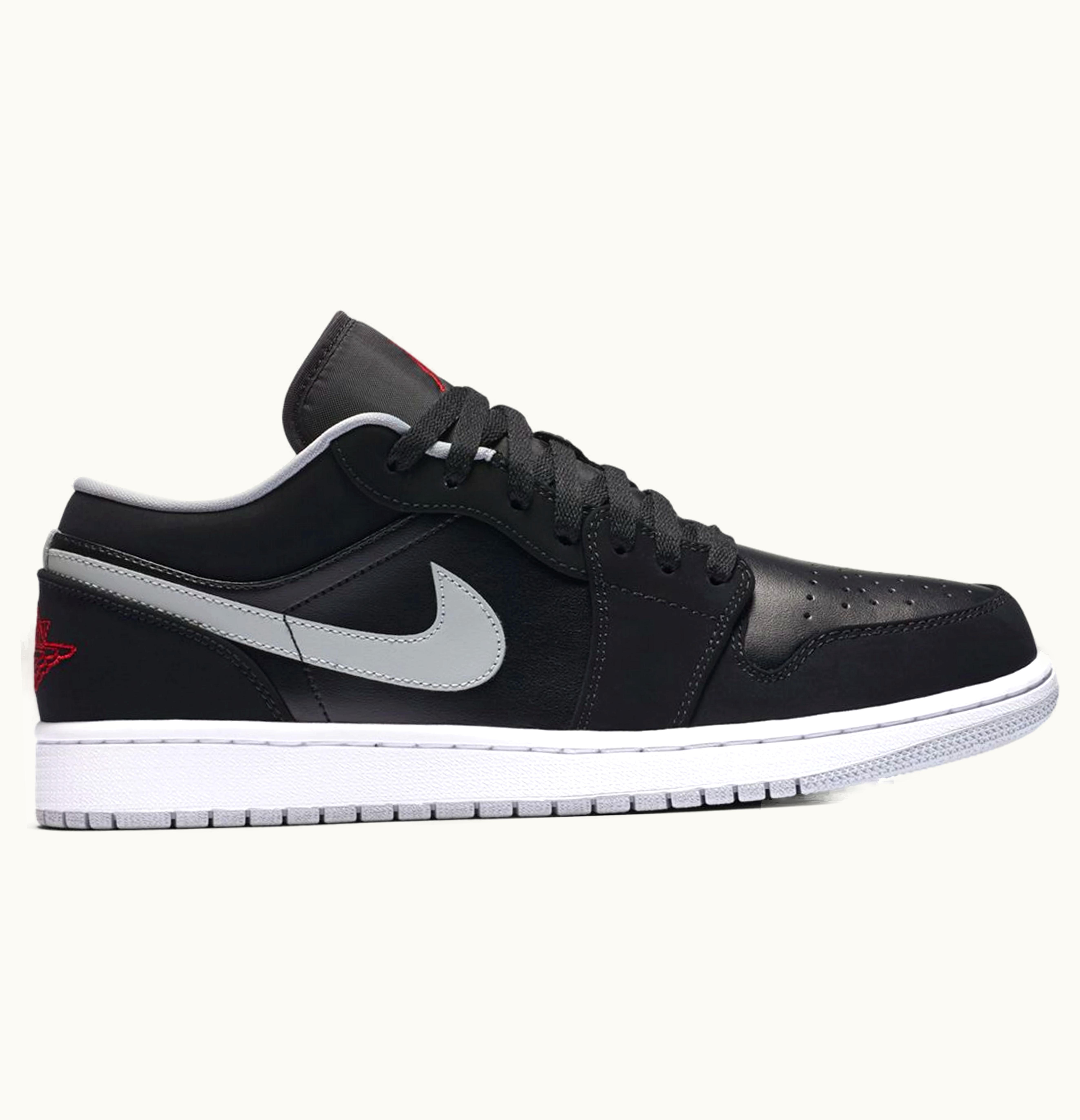Jordan Air Jordan 1 Low Black Wolf Grey