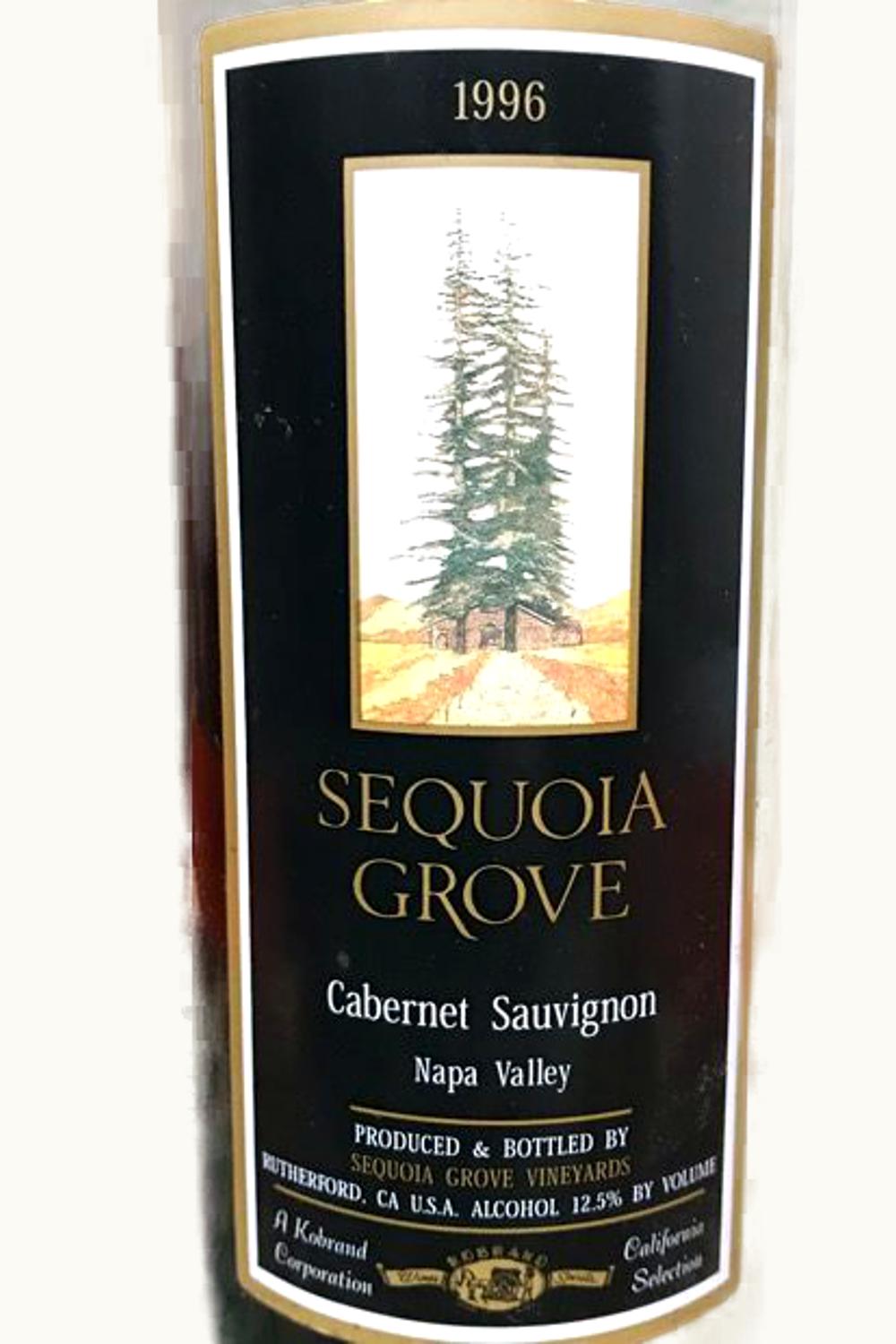 Sequoia Grove Sequoia Grove Cabernet Sauvignon, 1996