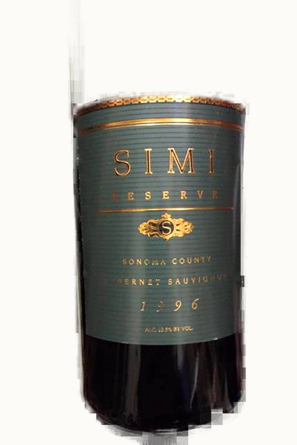 Simi Simi Reserve Cabernet Sauvignon, 1996