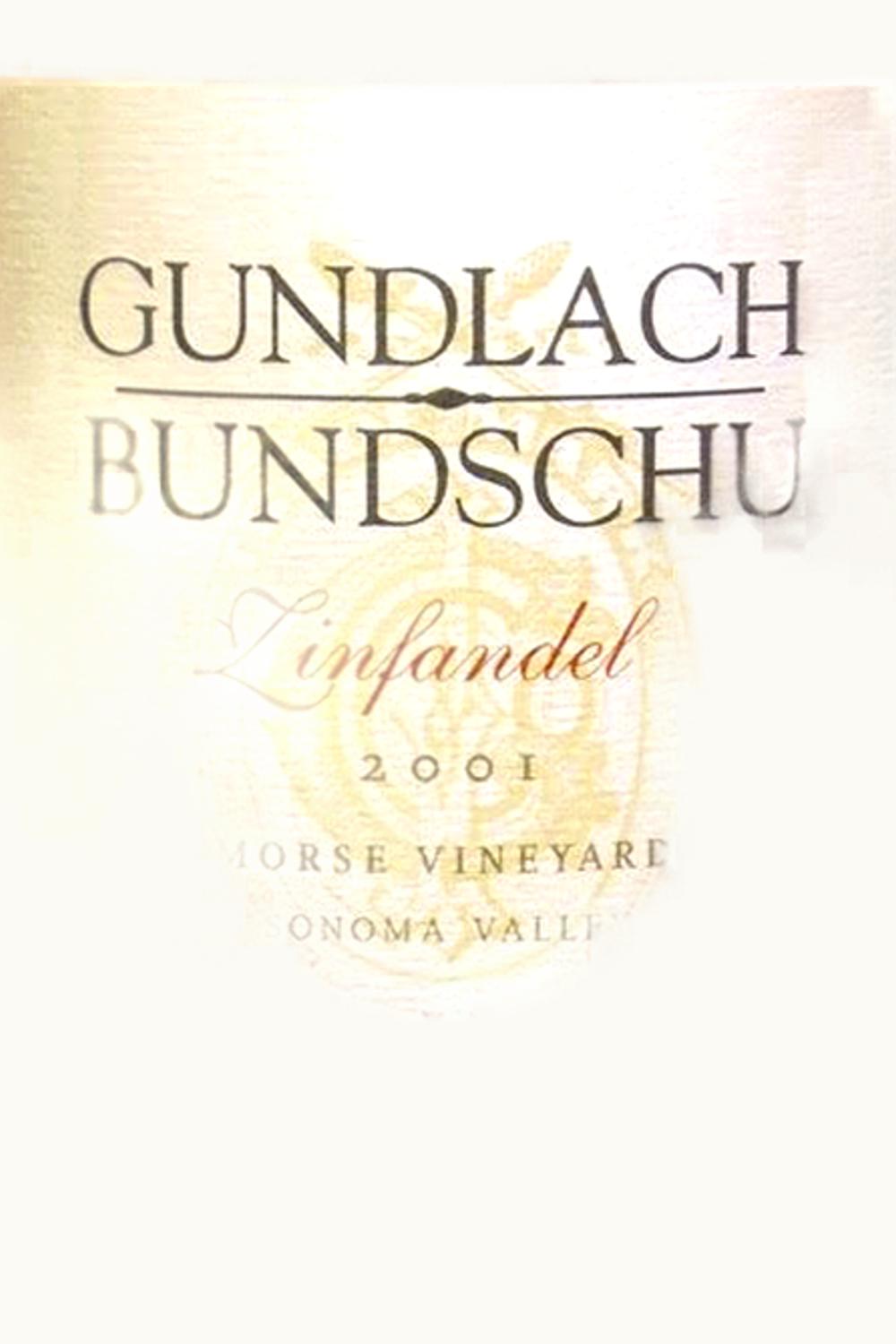 Gundlach Bundschu Gundlach Bundschu Estate Gewurztraminer, 1996