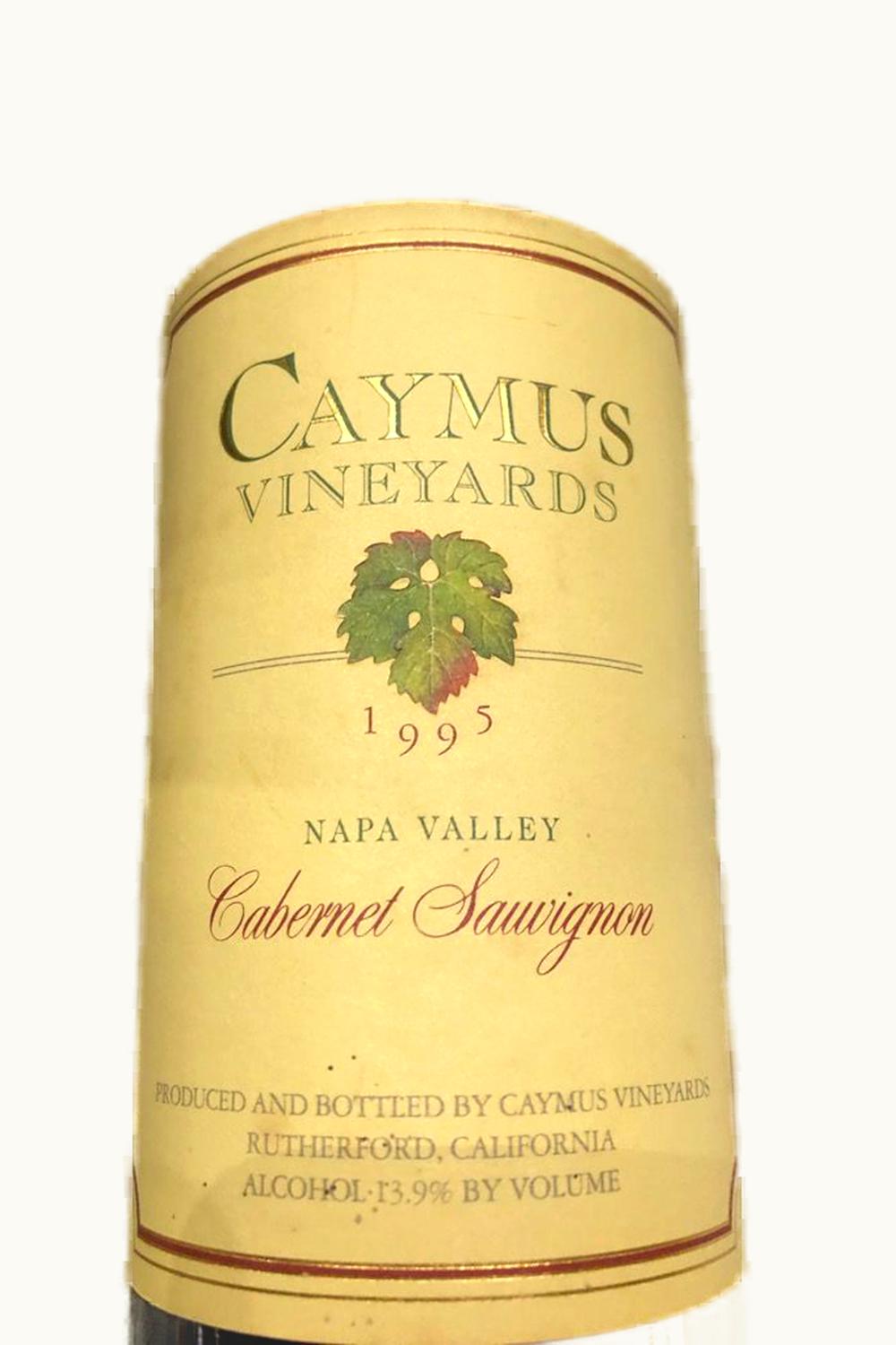 Caymus Vineyards Caymus Vineyards Cabernet Sauvignon, 1995