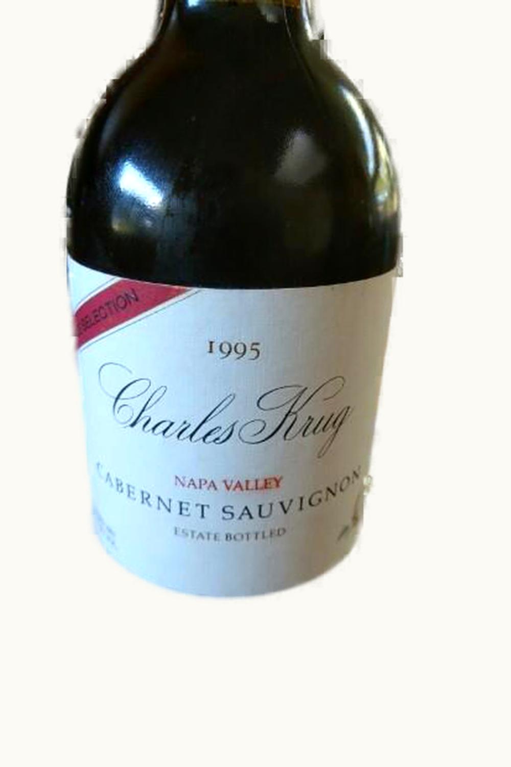 Charles Krug Vintage Selection Cabernet Sauvignon, 1995