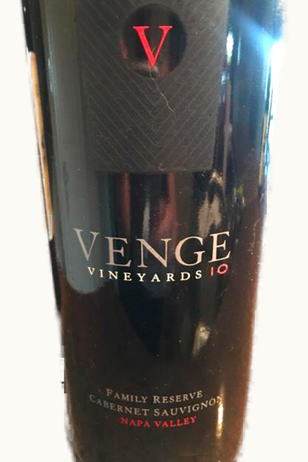 Venge Family Reserve Estate Cabernet Sauvignon, 1995