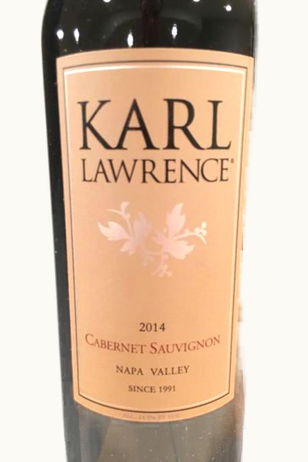 Karl Lawrence Cabernet Sauvignon, 1995