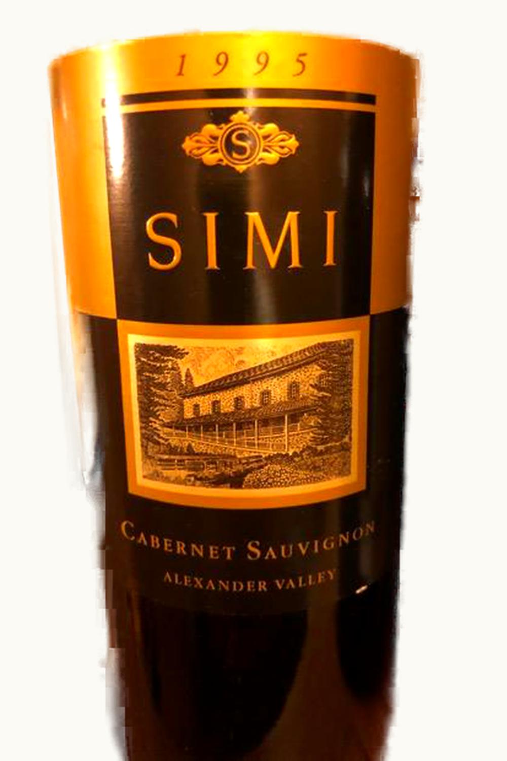 Simi Reserve Cabernet Sauvignon, 1995