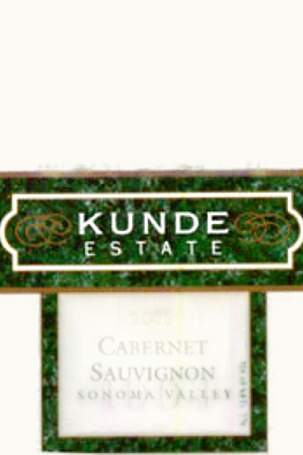 Kunde Kunde Family Estate Cabernet Sauvignon, 1995