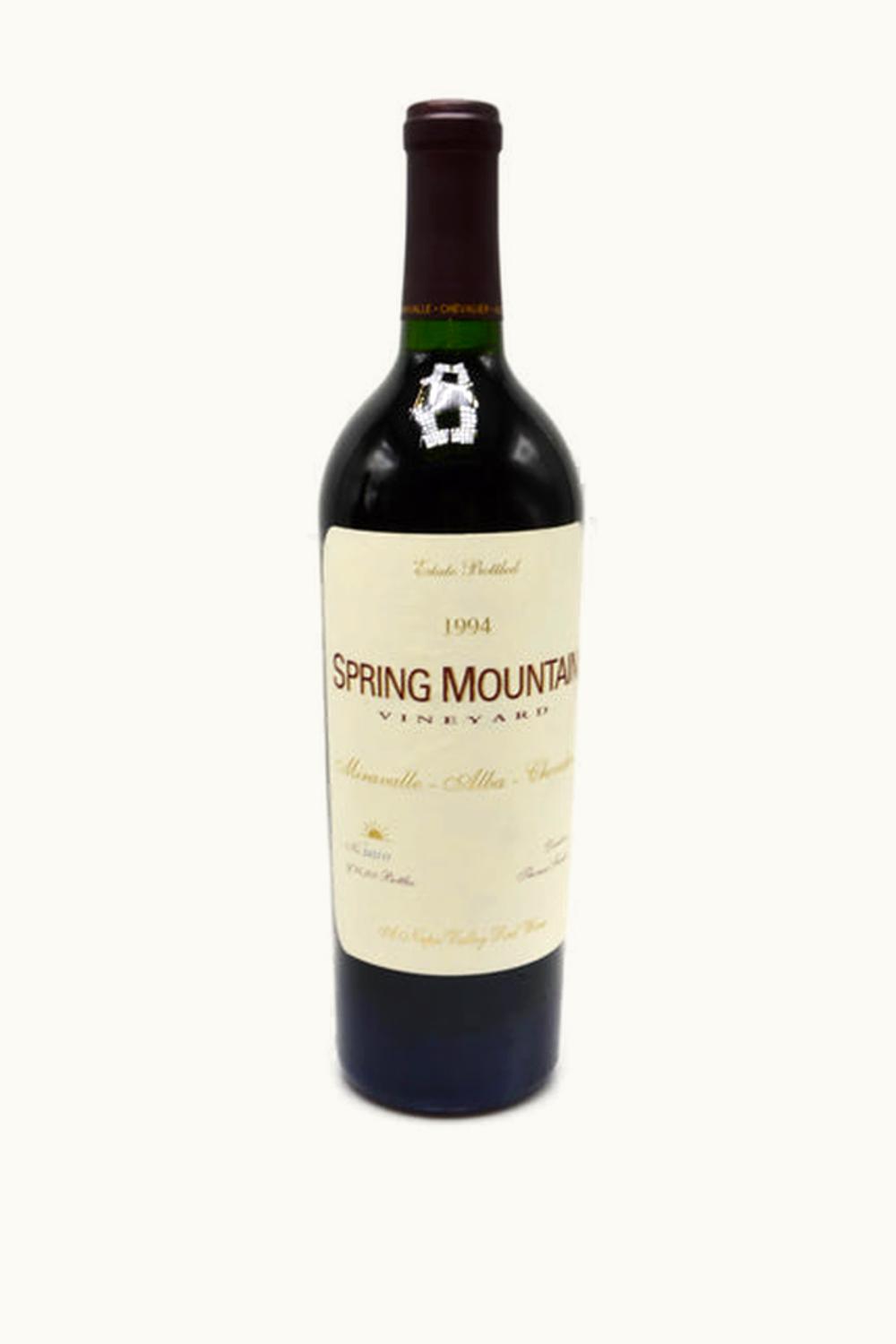 Spring Mountain Cabernet Sauvignon, 1994