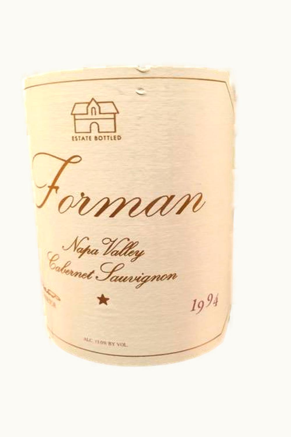 Forman Cabernet Sauvignon, 1994