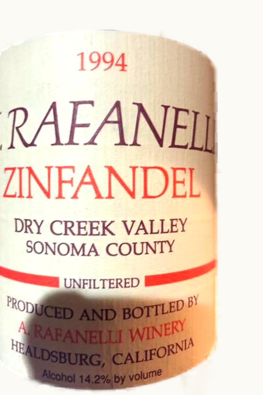 A. Rafanelli Zinfandel, 1994