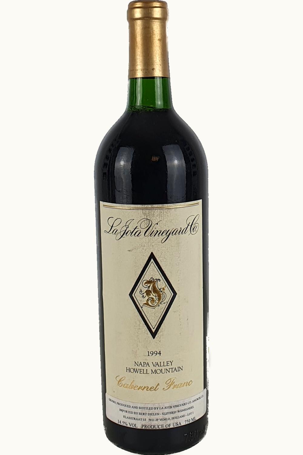 La Jota Cabernet Franc, 1994