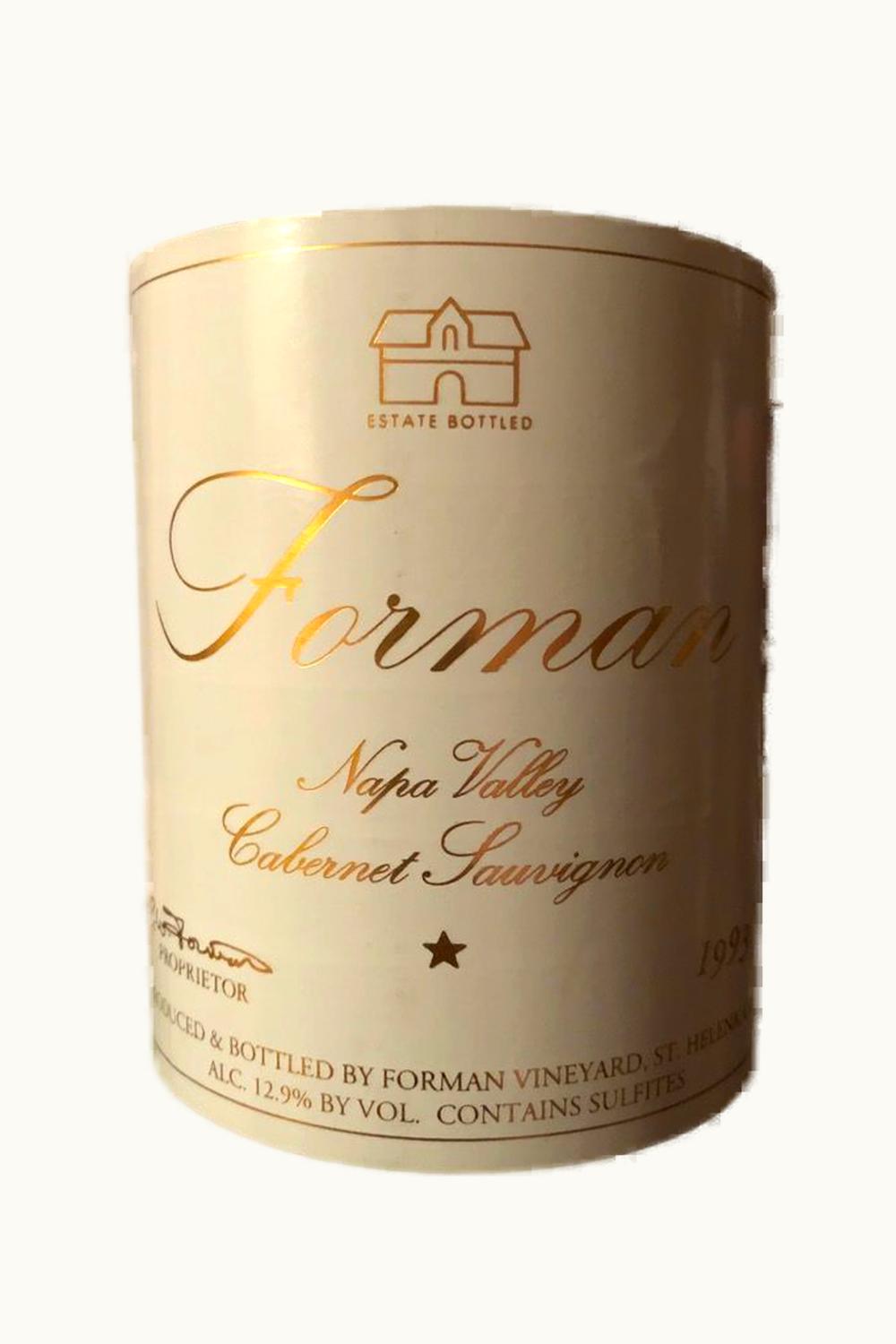 Forman Cabernet Sauvignon, 1993