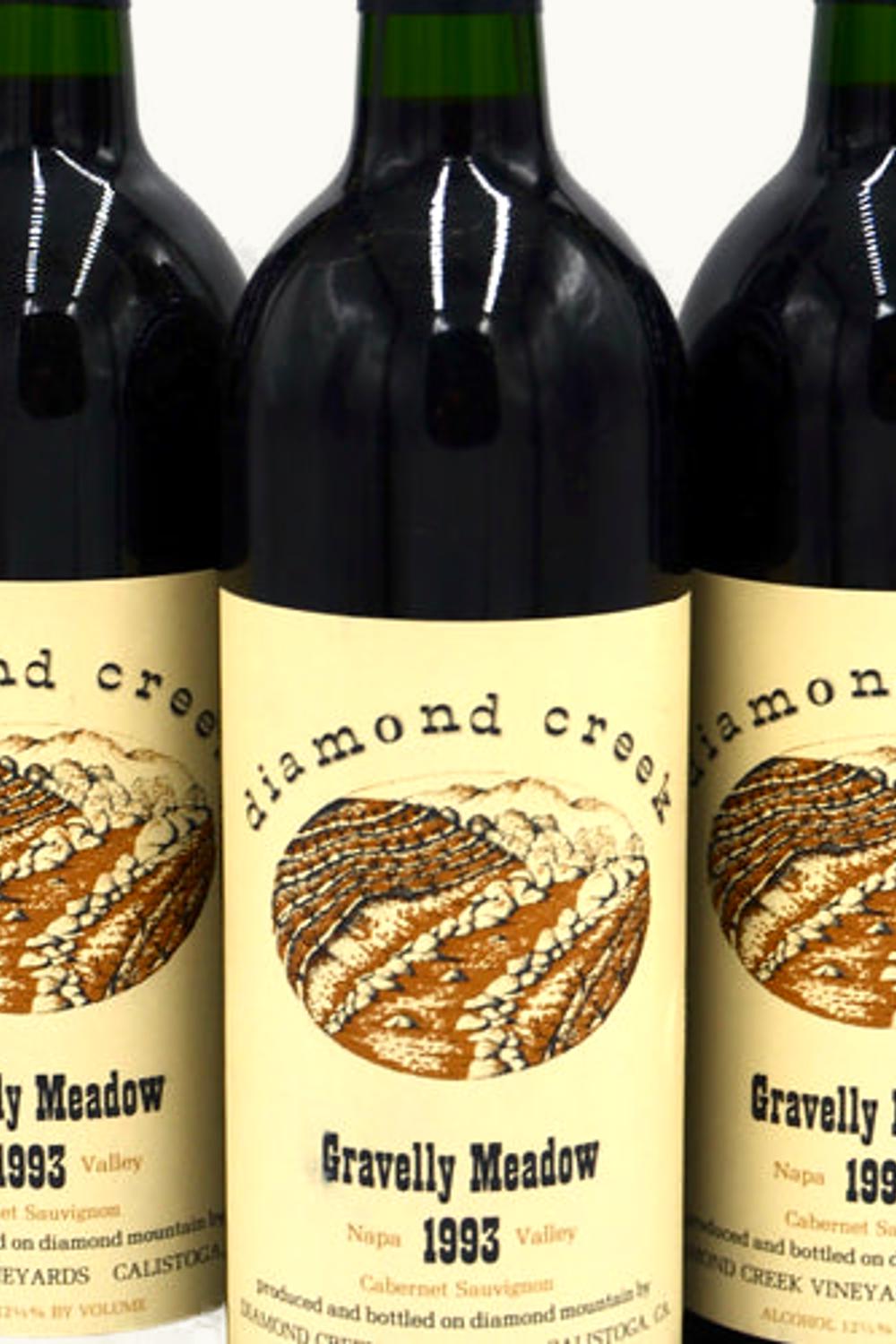 Diamond Creek Diamond Creek Gravelly Meadow Cabernet Sauvignon, 1993