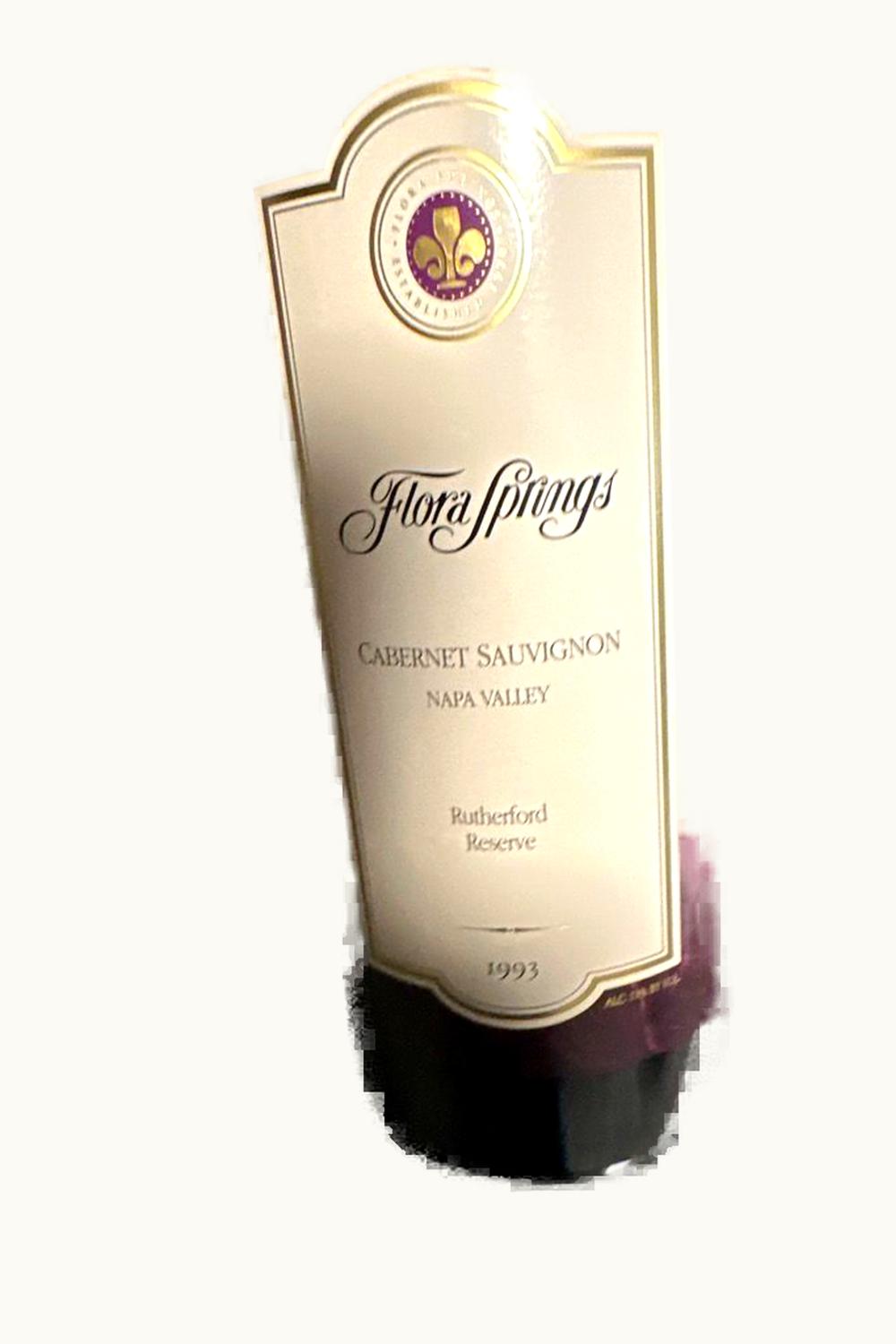 Flora Springs Hillside Reserve Cabernet Sauvignon, 1993