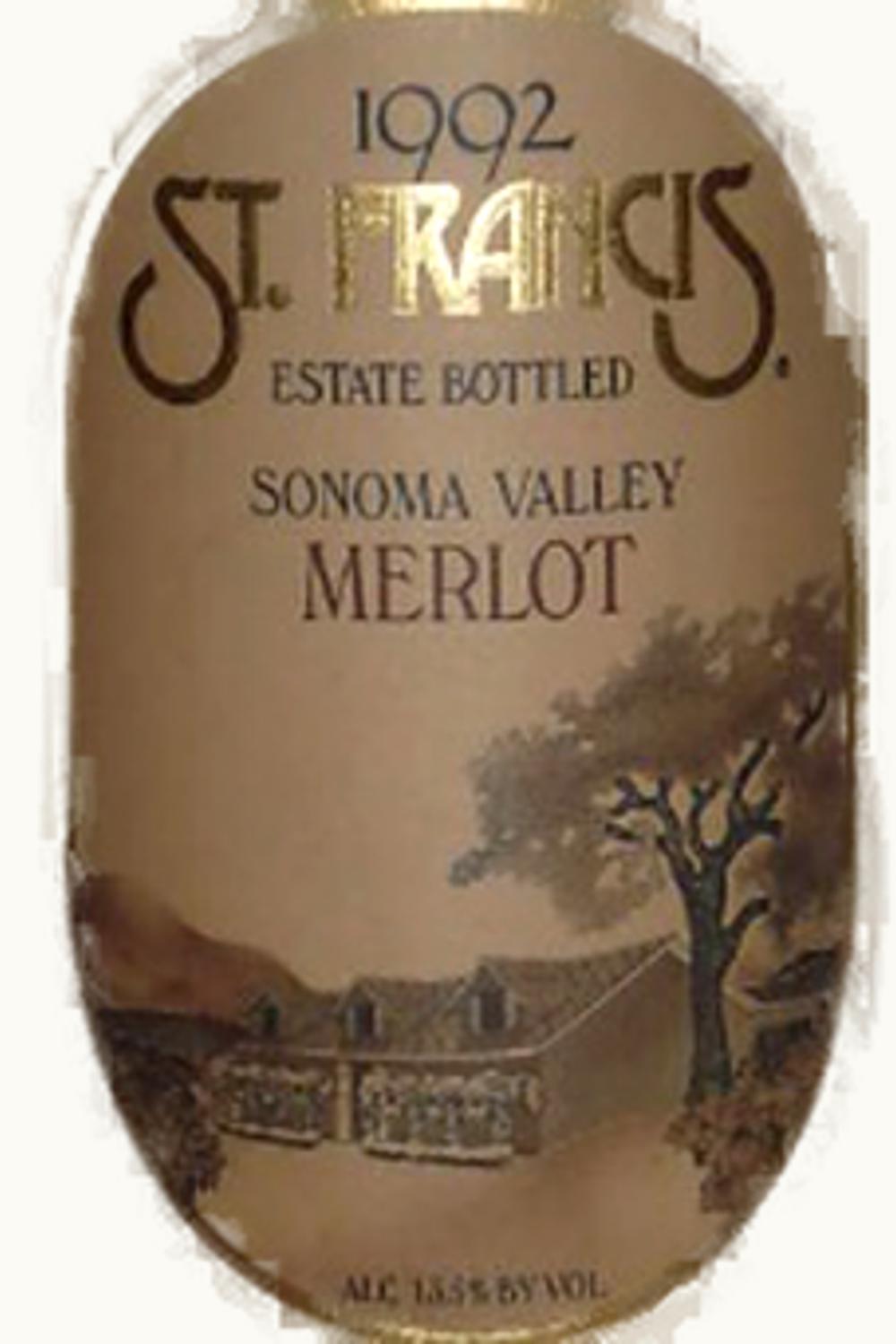 St. Francis St. Francis Reserve Merlot, 1993