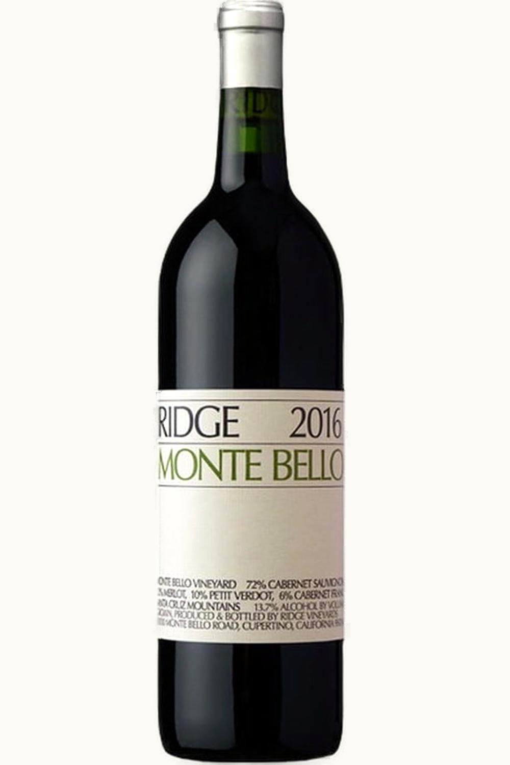 Ridge Vineyards Ridge Vineyards Monte Bello, 1992